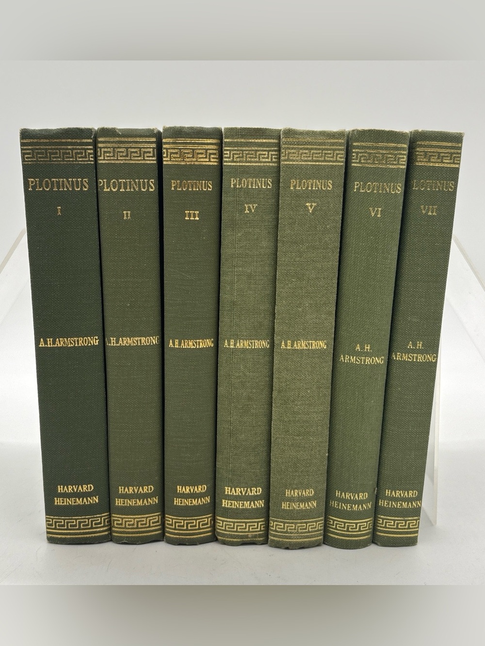Plotinus Complete Enneads Loeb Classical Library 7 Vol Hardcover Complete Set